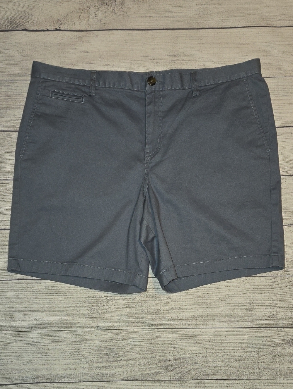14th & Union Men's Wallin Stretch Twill Chino Shorts Navy India Ink Size 40W NWT